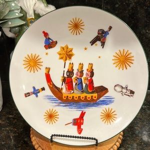 Bareuther Waldsasden Vintage Three Kings Plate